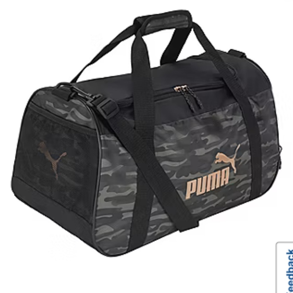 NWT Puma Foundation Duffel gym tote luggage carry on bag weekender - Picture 2 of 15